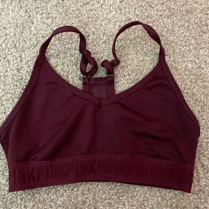 Pink Women's Sports Bra, Size Xs